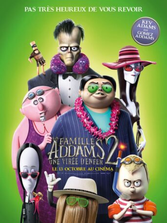 Affiche du film La Famille Addams 2 : une virée d’enfer
