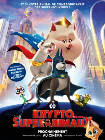 Affiche du film Krypto et les Super-animaux