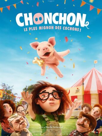 Affiche du film Chonchon, le plus mignon des cochons