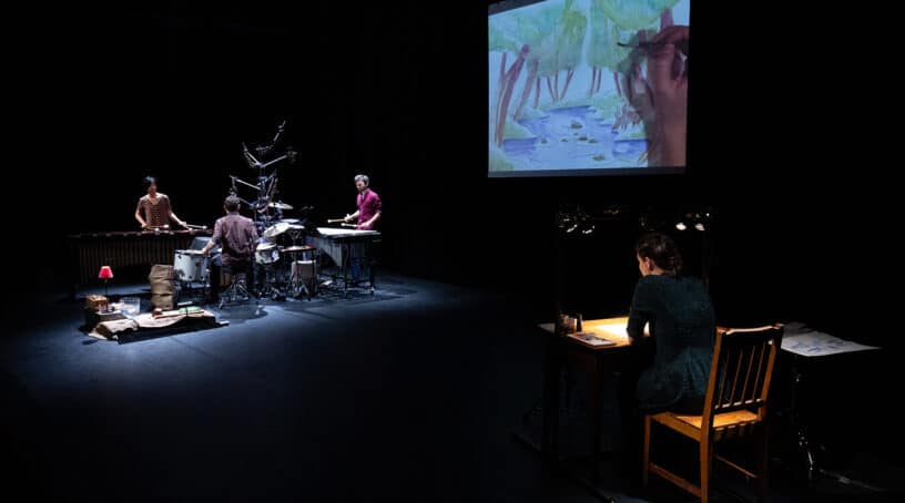 L'appel de la forêt Jack London - Quentin Dubois Ensemble TaCTuS - Théâtre musical dessiné - Pour enfants dès 6 ans - 1er juin 2024 - TRR Villejuif