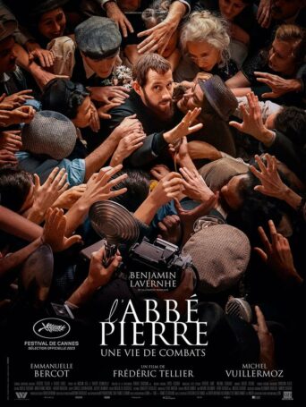 Affiche du film L’abbé Pierre – Une vie de combats