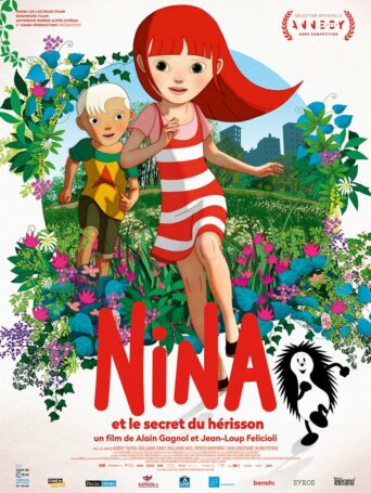 Affiche du film Nina et le secret du hérisson