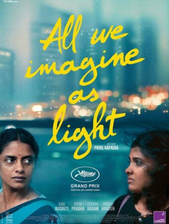 Affiche du film All we imagine as light