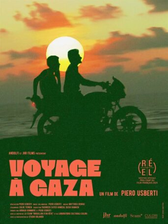 Affiche du film VOYAGE A GAZA