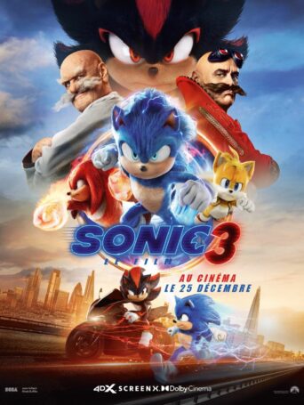 Affiche du film Sonic 3 – le film