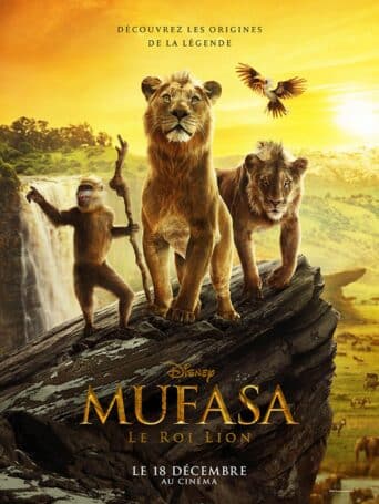 Affiche du film Mufasa : Le Roi Lion