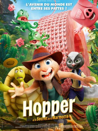 Affiche du film Hopper et le Secret de la Marmotte