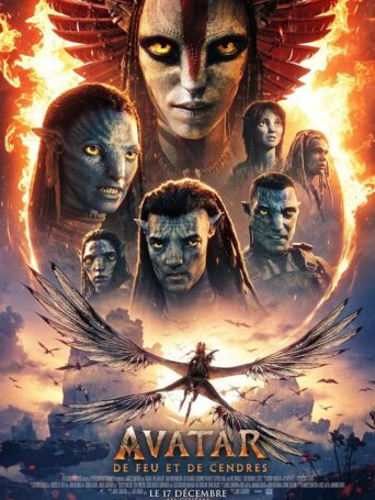 Affiche du film Avatar : de Feu et de Cendres