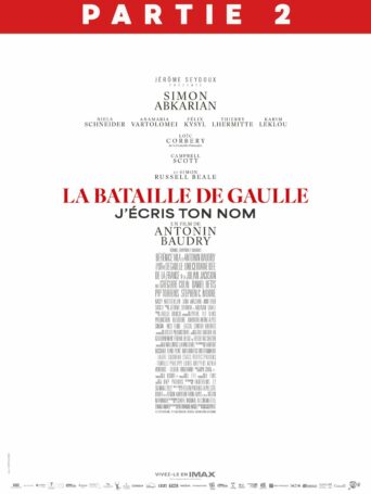 Affiche du film La Bataille de Gaulle – Partie 2 : J’écris ton nom